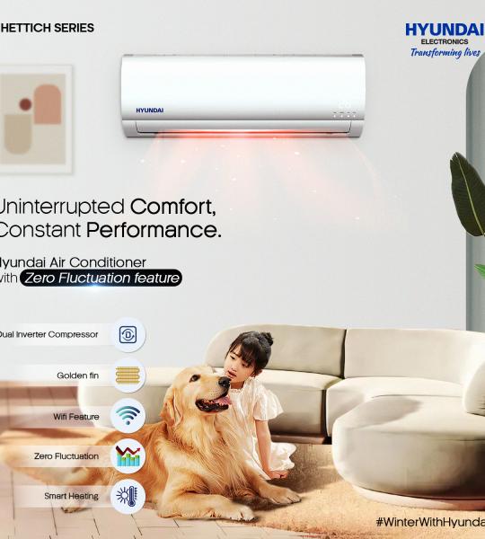 Hyundai 1.5 Ton Split Air Conditioner Non-Inverter (HYCFC-18GRKN2)