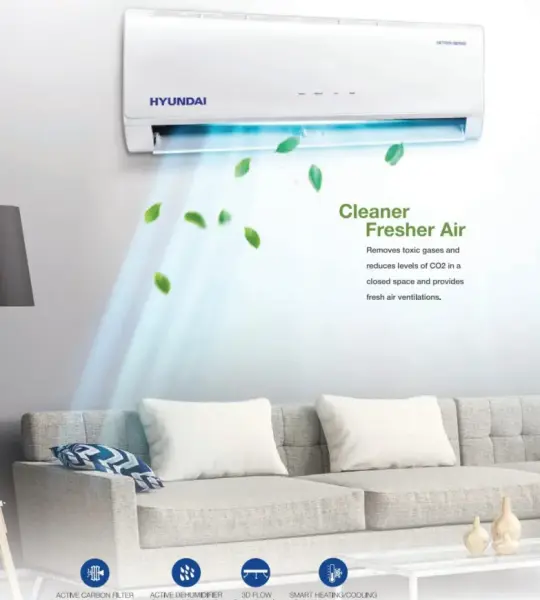 Hyundai 2 Ton Split Air Conditioner Non-Inverter (HYCFC-24GRKN2)