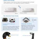 Midea One-Way Ceiling Cassette Inverter AC (MCBU-12/18HRFN8)